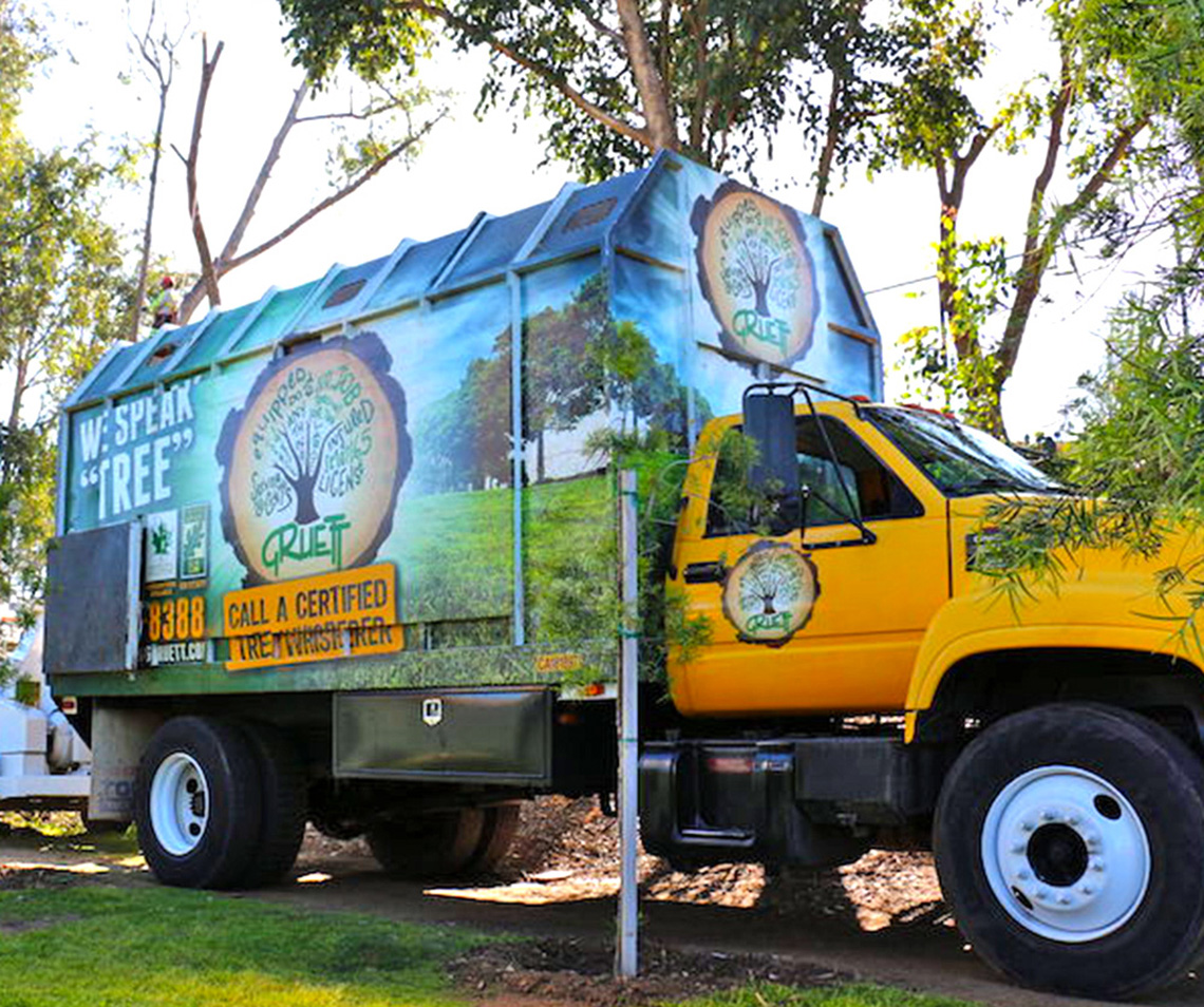 Orange County tree services by Gruett